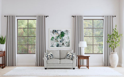 Tomkins - Boucle Upholstered Loveseat - Light Gray - JaxCo Furniture