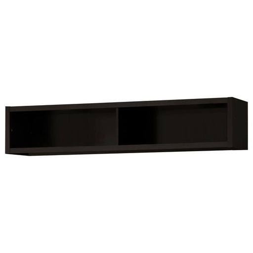 Lewes - Bridge With 2 Encased Storage Compartments - Cappuccino - JaxCo Furniture