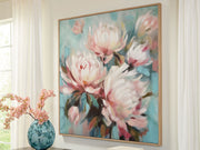 Parryville - Aqua / Pink - Wall Art - JaxCo Furniture