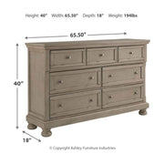 Lettner - Sleigh Bedroom Set - JaxCo Furniture