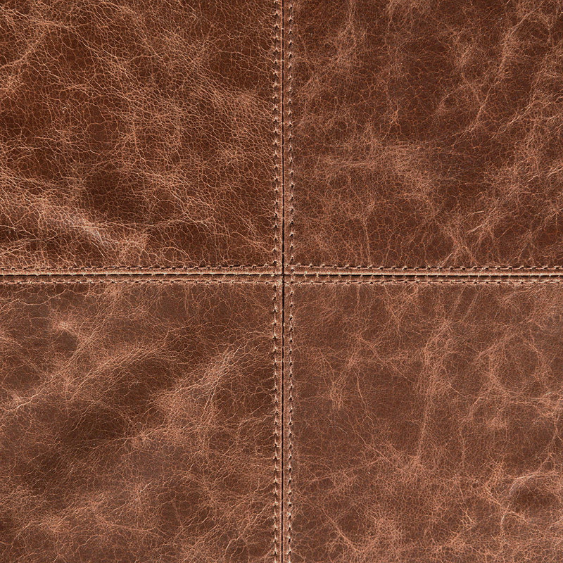 Poufs - Leather Pouf - JaxCo Furniture