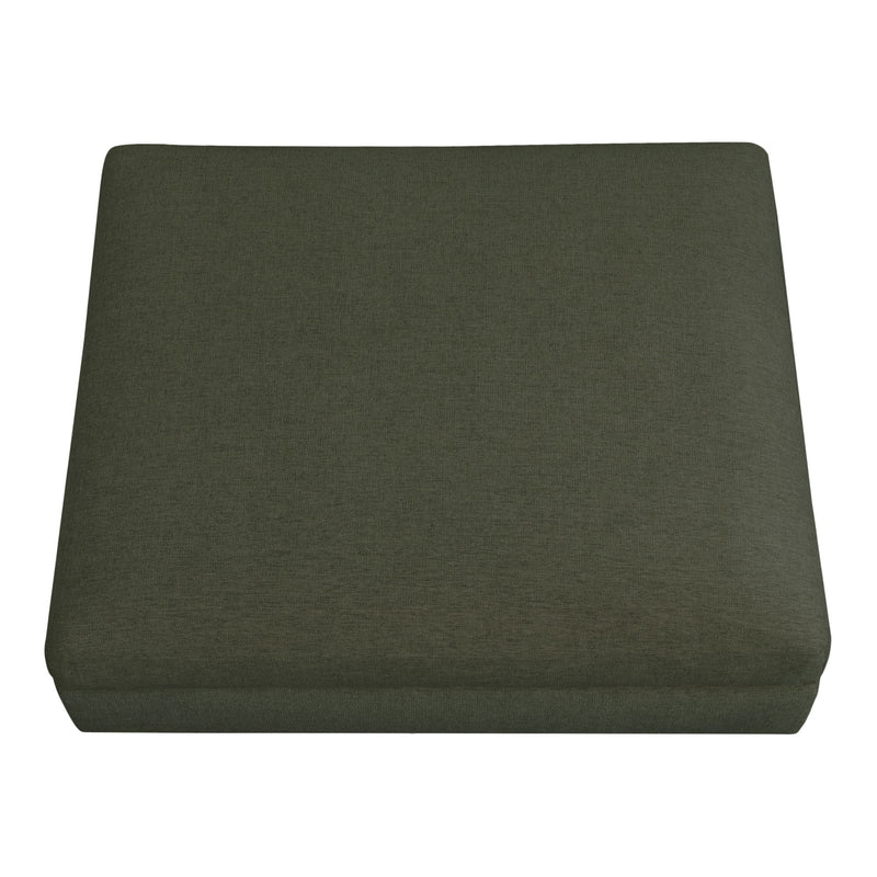 Rue - Ottoman - Deep Green - JaxCo Furniture