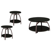 Dacre - Round Coffee And End Table Set - JaxCo Furniture