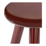 Joy - Accent Table - Dark Red - JaxCo Furniture