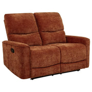 Navarro - Chenille Upholstered Reclining Loveseat - JaxCo Furniture