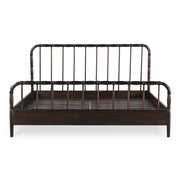 Vivian - King Bed - Dark Brown - JaxCo Furniture