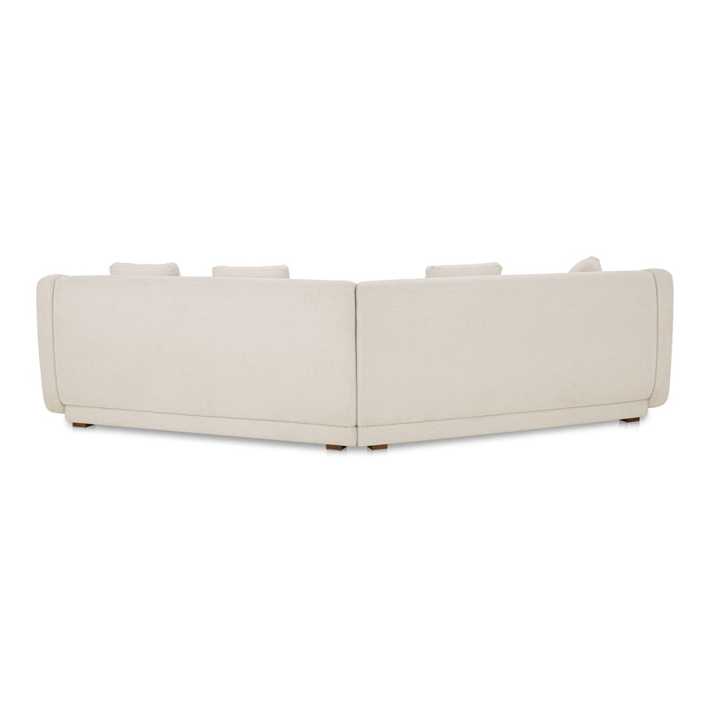 Fraser - 2 Piece Modular Sofa - White - JaxCo Furniture