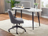 Kinsley - Desk And Chair - Dark Gray - JaxCo Furniture