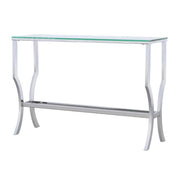 Saide - Rectangular Glass Top Table - JaxCo Furniture