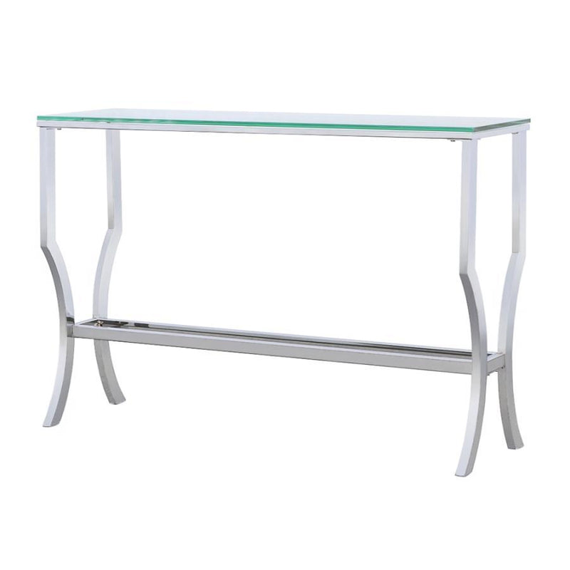 Saide - Rectangular Glass Top Table - JaxCo Furniture
