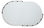 Valkings - Black - Accent Mirror - JaxCo Furniture