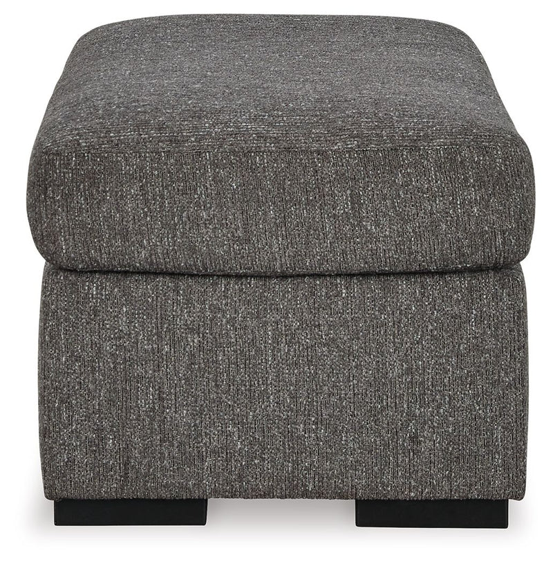 Gardiner - Pewter - Ottoman - JaxCo Furniture