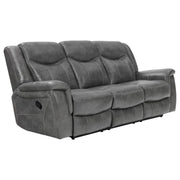 Conrad - Upholstered Padded Arm Motion Sofa Set - JaxCo Furniture