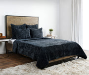 Bari - Velvet Quilt - JaxCo Furniture