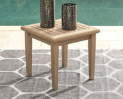 Gerianne - Brown - Square End Table - JaxCo Furniture