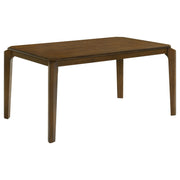 Almonte - Rectangular Wood Dining Table - Dark Brown - JaxCo Furniture