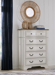 Blendon - Two-tone - Five Drawer Chest - JaxCo Furniture