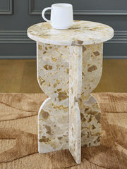 Treygan - Beige - Accent Table - JaxCo Furniture
