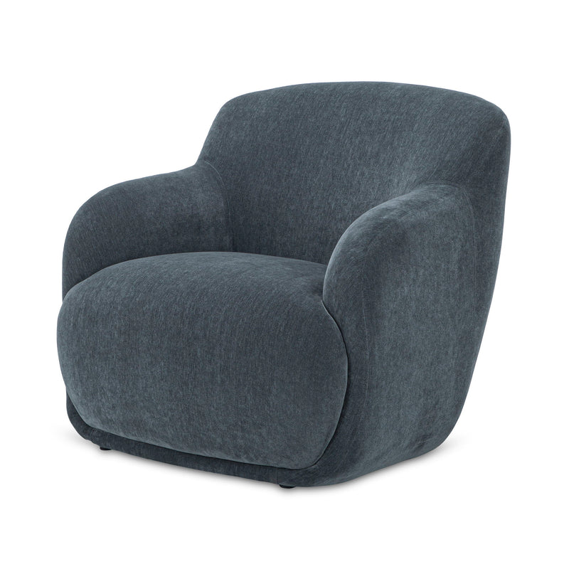 Stevie - Lounge Chair - Slate Blue - JaxCo Furniture