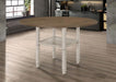 Sarasota - Extension Counter Dining Table - Rustic Cream - JaxCo Furniture