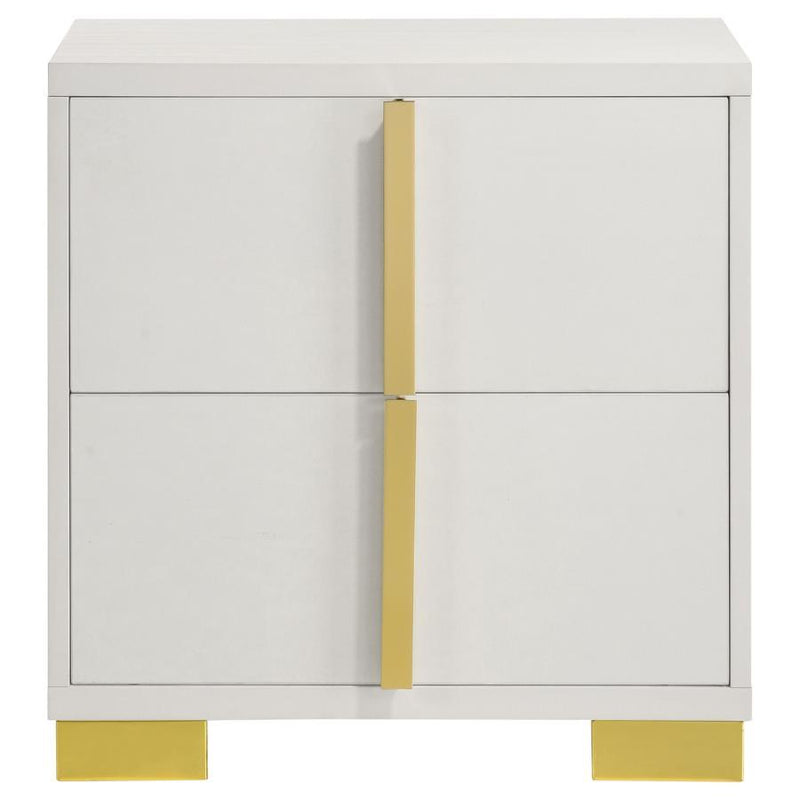 Marceline - 2-Drawer Nightstand - JaxCo Furniture