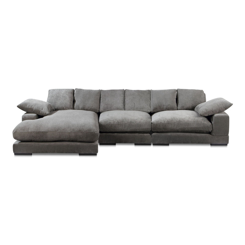 Plunge - Large Sectional - Charcoal - JaxCo Furniture