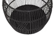 Rug Displays - Rattan Iron Basket - JaxCo Furniture