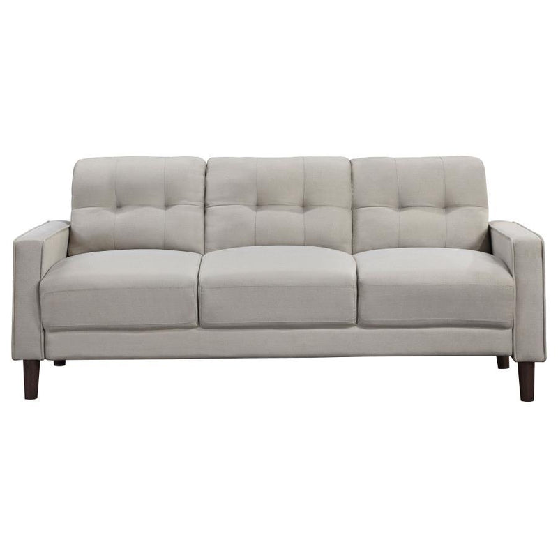 Bowen - Upholstered Track Arm Tufted Sofa Set - JaxCo Furniture