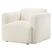 Dorset - Fabric Upholstered Round Track Arm Accent Chair - JaxCo Furniture