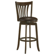 Lambert - Wood Height Swivel Bar Chair - JaxCo Furniture