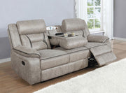Greer - Upholstered Motion Reclining Sofa - JaxCo Furniture
