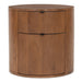 Theo - Two Drawer Nightstand - Brown - JaxCo Furniture