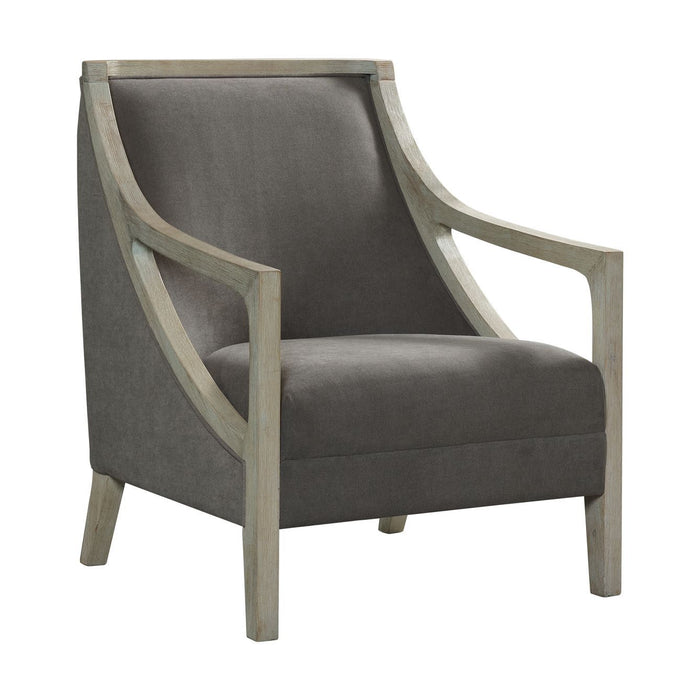 Hopkins - Accent Chair With White Wash Frame - JaxCo Furniture