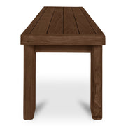 Marina - Ourdoor Dining Bench - Dark Brown - JaxCo Furniture