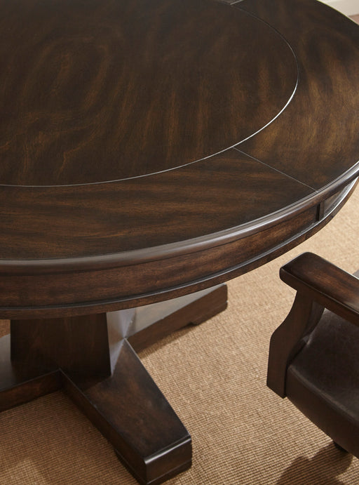 Ruby - Dining / Game Table - Brown - JaxCo Furniture