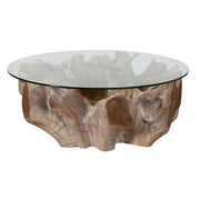 Hailey - Coffee Table - Natural White Wash - JaxCo Furniture