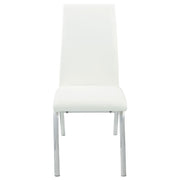 Bishop - Upholstered Dining Side Chair (Set of 2) - White - JaxCo Furniture