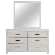 Brantford - 6-Drawer Dresser With Mirror - JaxCo Furniture