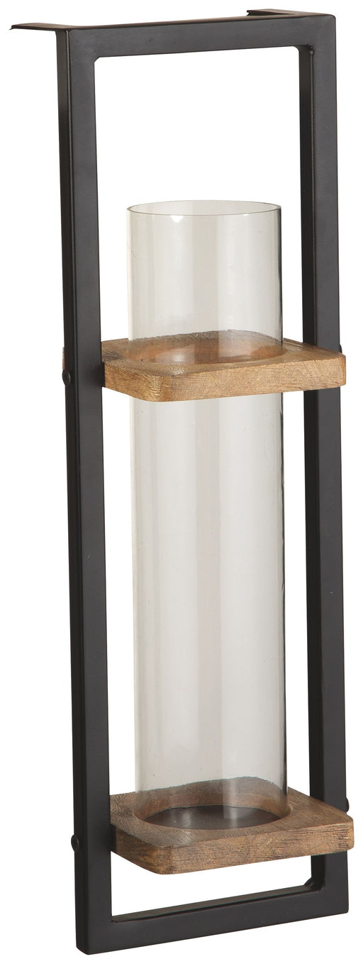 Colburn - Natural / Black - Wall Sconce - JaxCo Furniture