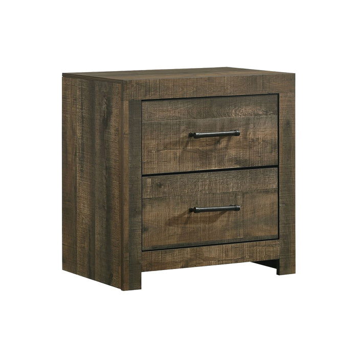 Bailey - 2-Drawer Nightstand - Walnut - JaxCo Furniture