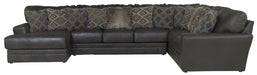 Denali - Italian Leather Match Sectional - JaxCo Furniture