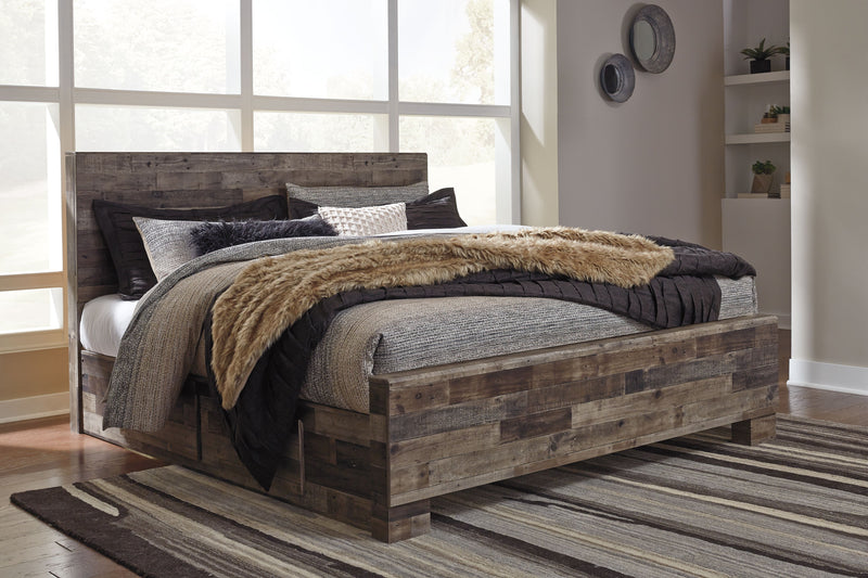Derekson - Panel Bed - JaxCo Furniture