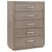 Kenora - 5-Drawer Bedroom Chest - Barley Brown - JaxCo Furniture