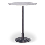 Tori - Outdoor Bar Table - White Marble - JaxCo Furniture