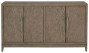Chrestner - Gray - Dining Room Server - JaxCo Furniture