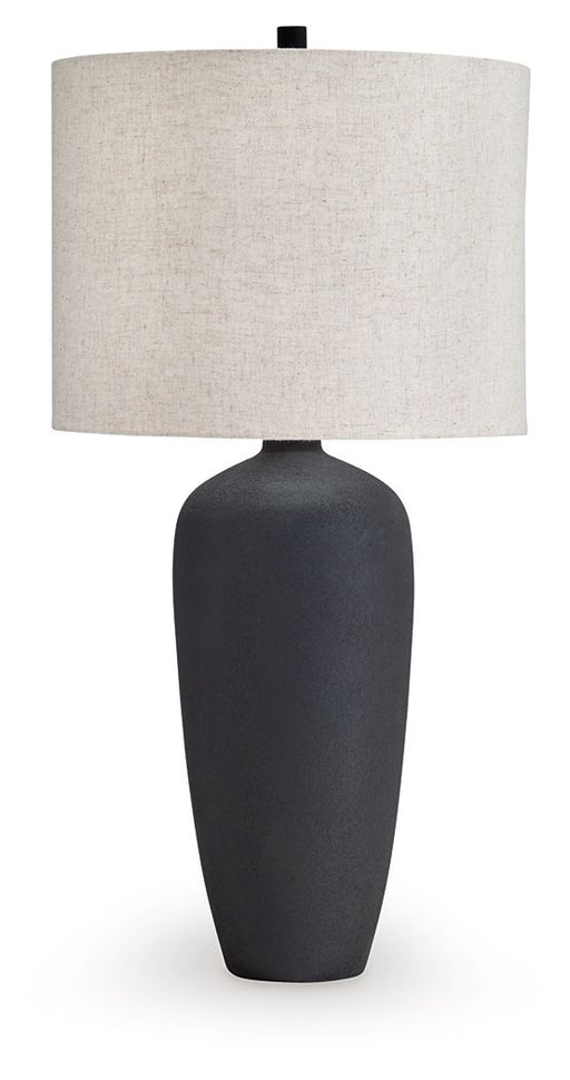 Ryenburg - Black - Metal Table Lamp - JaxCo Furniture