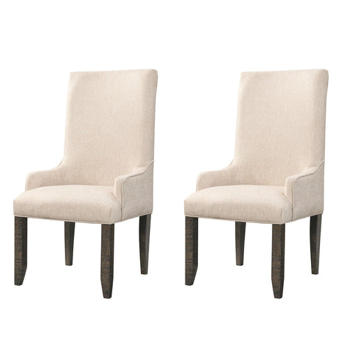 Stone - Parson Chair (Set of 2) - Smokey Dark Ash - JaxCo Furniture