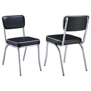 Retro - Upholstered Dining Side Chair (Set of 2) - JaxCo Furniture
