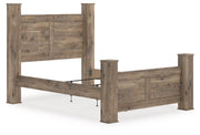 Rusticott - Poster Bed - JaxCo Furniture