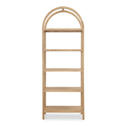 Eero - Bookcase - Beige - JaxCo Furniture